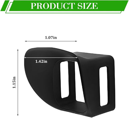 Car Rear View Backup Camera Cover, Silicone Adhesive Vehicle Reversing Cameras - Image 2
