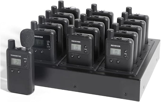 AGJ Wireless Tour Guide System, Tour Guide Microphone and Speaker, Tour Guide - Image 2