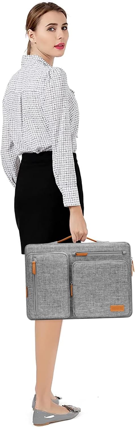 MOSISO 360 Protective Laptop Case 17.3 inch, 17-17.3 inch Laptop Sleeve - Image 8