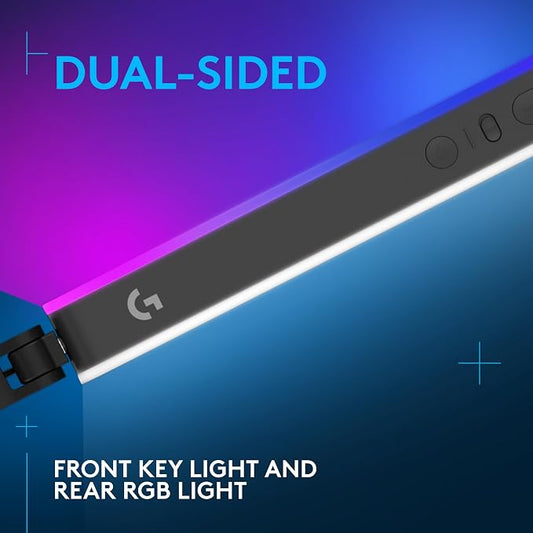 Logitech G Litra Beam LX Premium Dual-Sided RGB LED Streaming Key Light - Image 2