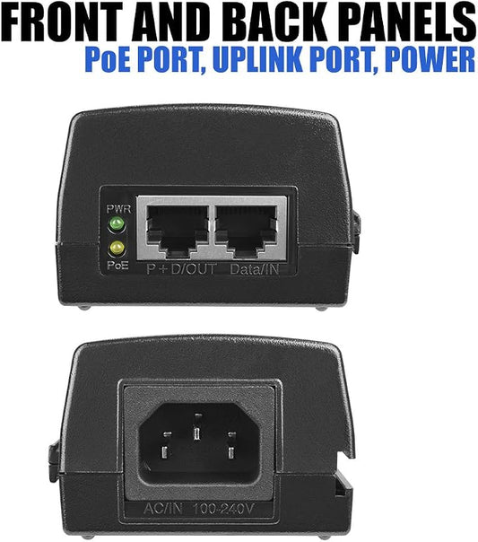 60W PoE++ Injector, BV-Tech Gigabit Power Over Ethernet Adapter | 802.3af/at/bt - Image 2
