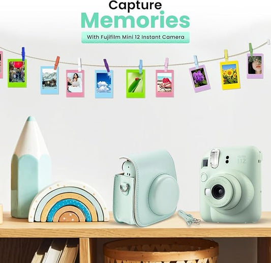 Fujifilm Instant Mini 12 Camera + Accessory Bundle & Custom Case + Fuji Instant - Image 2