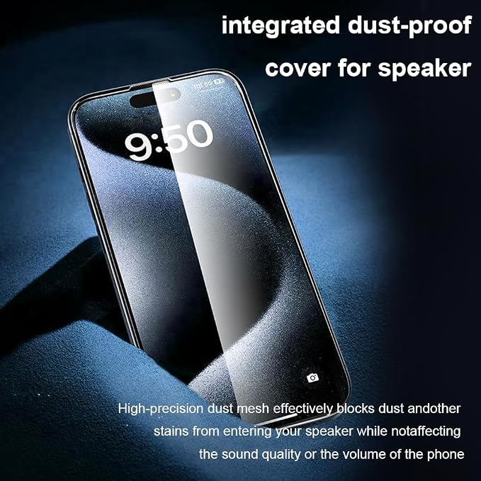 OneFish Screen Protector for Iphone 14Plus/13Pro Max, HD Clarity Tempered Glass - Image 7