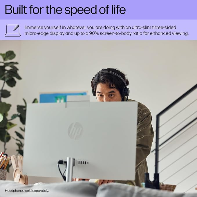 HP 27 Ultra 7 Business All-in-One Desktop, Intel 12 Cores Ultra 7 155U - Image 4