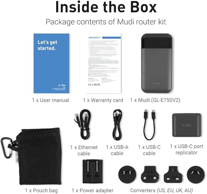 GL.iNet GL-E750V2 4G LTE Portable Wi-Fi Hotspot - Image 7