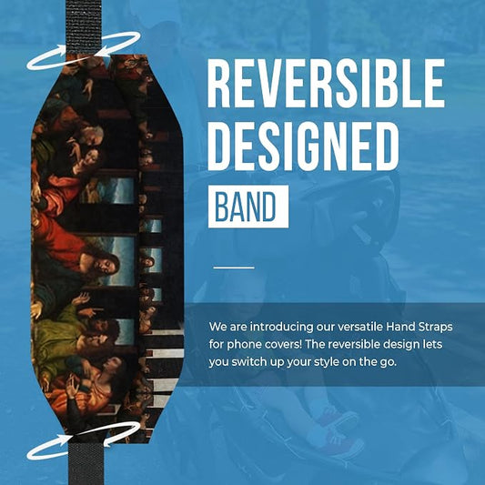 Customizable Universal Phone Grip Strap| Pack of 2| Reversible Phone Hand Strap - Image 2