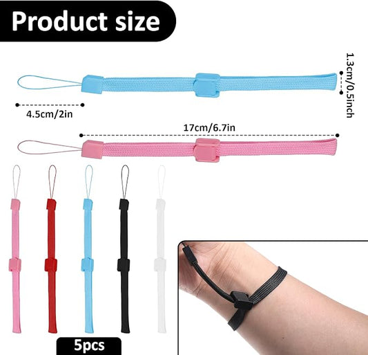5 PCS Hand Wrist Strap, Adjustable Phone Lanyards - Image 2