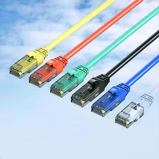 Cat6 Patch Cables 20 Feet, Cat 6 Ethernet Cable, 24AWG CCA, UTP Network Cord - Image 8