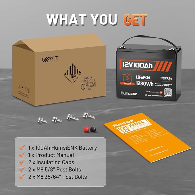 12V 100Ah LiFePO4 Lithium Battery - Image 9