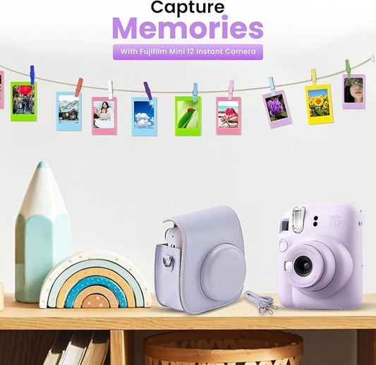 Fujifilm Instant Mini 12 Camera + Accessory Bundle & Compatible Custom Case + - Image 2