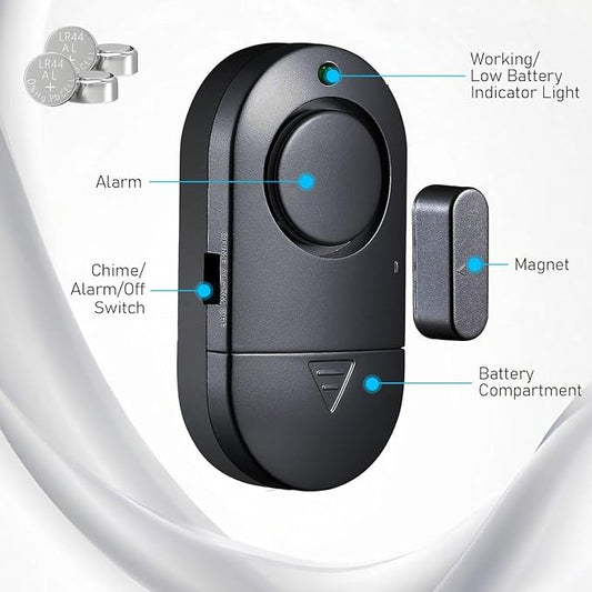 Door Window Alarm, 120DB Window Alarms - Image 2