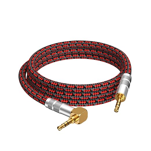 Audiophile High Purity Copper Aux Audio Cable 3.5mm Male to 3.5mm Male Audio - Image 2