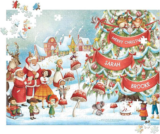 My Very Own™ Christmas Personalized Puzzle - 500 Pieces - Image 2