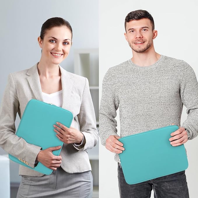 RAINYEAR 15 Inch Laptop Sleeve 15" Protective Soft Case Padded Cover Carrying - Image 7