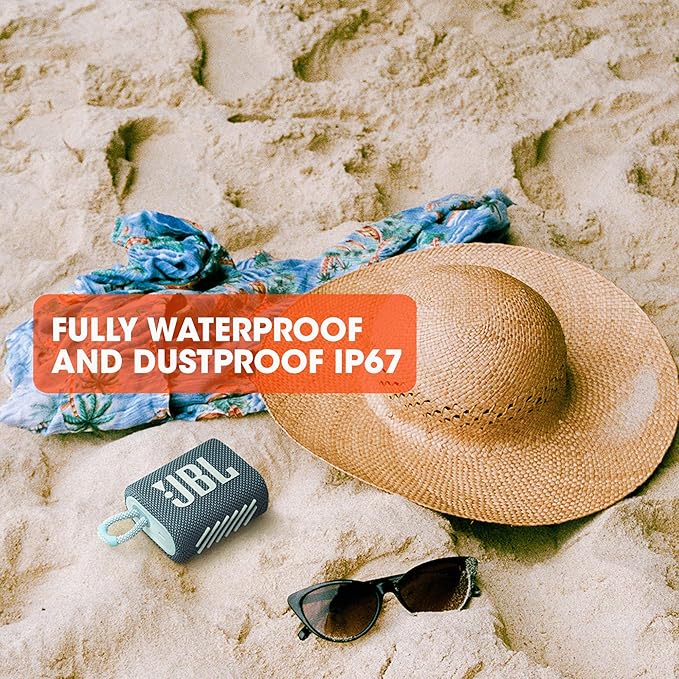 JBL Go 3 - Portable Mini Bluetooth Speaker, big audio and punchy bass, IP67 - Image 9