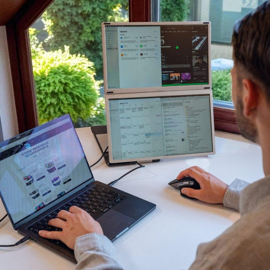 Work Smarter Anywhere Portable Monitor Tips for a Better Laptop Setup