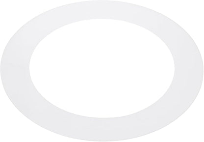PATIKIL 4.5" ID 6.3" OD Plastic Trim Ring, Ceiling Light Goof Rings Matte by PATIKIL