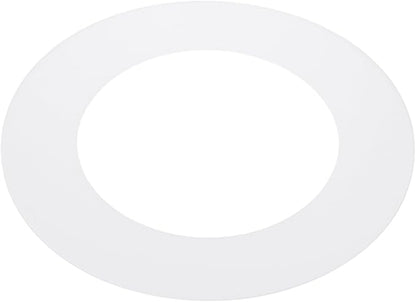 PATIKIL 5" ID 7.5" OD Plastic Trim Ring, Ceiling Light Goof Rings Matte by PATIKIL