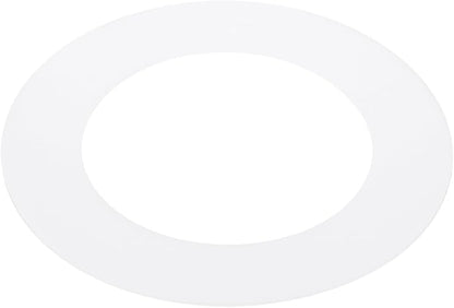 PATIKIL 3.2" ID 4.9" OD Plastic Trim Ring, Ceiling Light Goof Rings Matte by PATIKIL