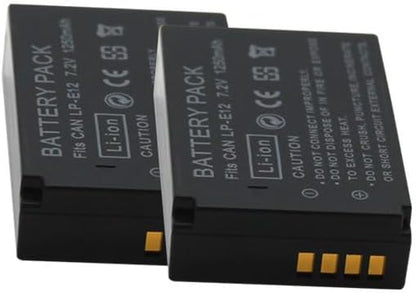 LP-E12 Camera Battery Multifunctional Charger Set Compatible - Image 5