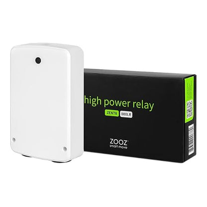 Zooz Z-Wave Long Range High Power Relay ZEN78 800LR | Z-Wave Hub Required by ZOOZ