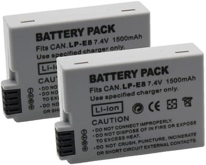 LP-E8 Camera Battery Multifunctional Charger Set Compatible - Image 3