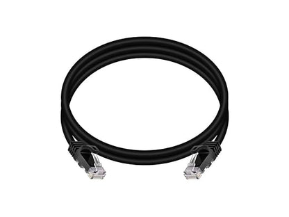 Monoprice Cat6 5ft Black Patch Cable UTP 24AWG 550MHz Pure Bare Copper Snagless - Image 4