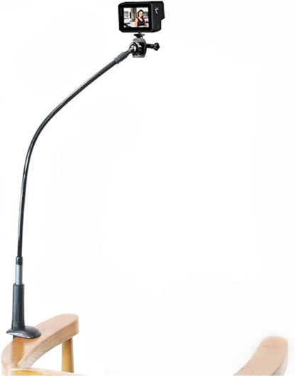 30 Inch Webcam Stand Camera Mount, Upgraded Thick Base Flexible Gooseneck - Image 6