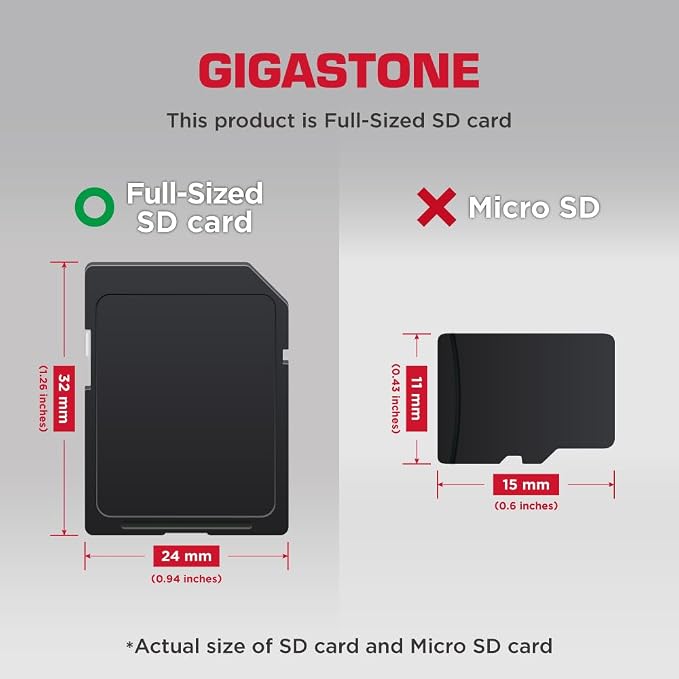 【5-Years Data Recovery】 GIGASTONE 1TB SD Card, 4K Camera Extreme, UHS-I A2 V30 - Image 2