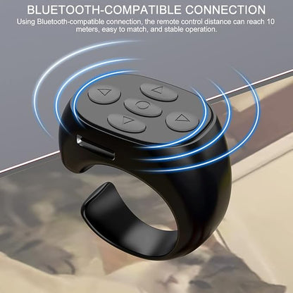 Fingertip Wireless Bluetooth Remote Control, TIK-to-k Remote Control APP Kindle - Image 4