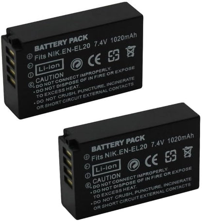 EN-EL20 Camera Battery Multifunctional Charger Set Compatible - Image 5