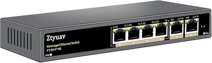 6 Port Unmanaged 2.5G Ethernet Switch by ProfessionalNetworkSwitchManufacturer