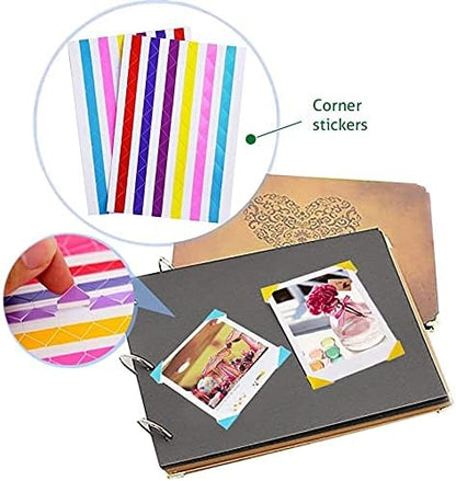 Fujifilm Instax Mini Instant Film 5 Plastic Desk Frames + 60 Sticker Frames + 2 - Image 5