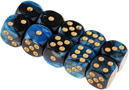 20PCS Polyhedral Dice D6 Dice 16mm Acrylic 6 Sided Dice Game Dice - Image 6