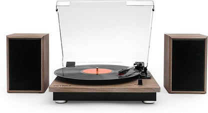 Victrola Montauk Vinyl Record Player, 3-Speed Belt Driven Turntable by Victrola