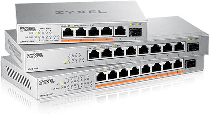 Zyxel 5 Port PoE Network Switch | 2.5Gb Multi Gigabit Switch | Unmanaged | 5X - Image 4