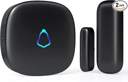 Door Chime, METAK Wireless Door Open Contact Sensor Alarm by METAK