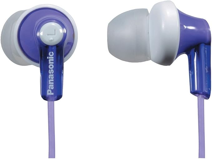Panasonic ErgoFit Wired Earbuds, 3.5mm Jack In-Ear Headphones Wired by Panasonic