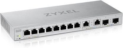 Zyxel 12 Port Network Switch | 2.5Gb Multi Gigabit Switch | Web Managed | 8x 1G by ZYXELNETWORKS