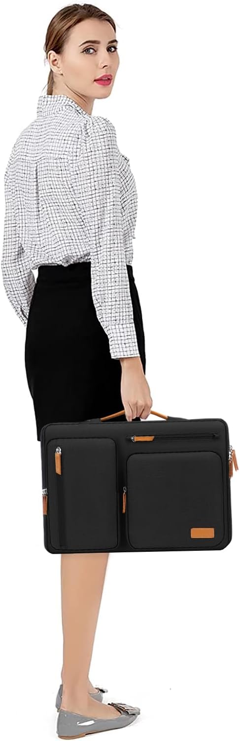 MOSISO 360 Protective Laptop Case 17.3 inch, 17-17.3 inch Laptop Sleeve - Image 6