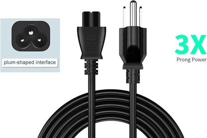 5Ft Mickey Mouse Power Cord, 3 Prong Power Cord, AC Power Supply Cord, AC - Image 5