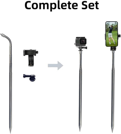 Golf Monopod Stick, Portable Golf Selfie Stick - Image 6