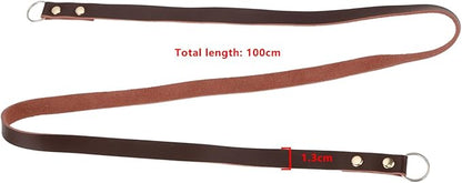 Camera Genuine Leather Shoulder Strap Camera Neck Strap Length 100cm Width - Image 4