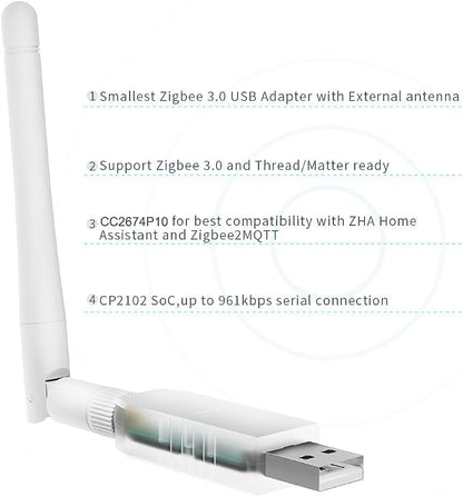 SMLIGHT SLZB-07P10 Zigbee 3.0 Coordinator Thread/Matter Mini USB Adapter Works - Image 4