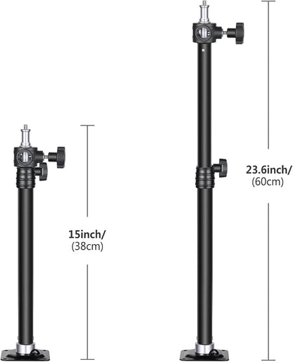 Neewer Wall Mounting Boom Arm 15-23.6 inches/38-60 Centimeters Adjustable Length - Image 4