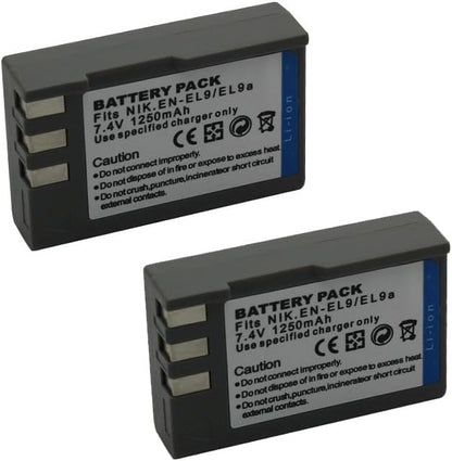 EN-EL9 Camera Battery Multifunctional Charger Set Compatible - Image 3