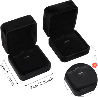 2Pcs Classic Velvet Necklace Box - Image 6