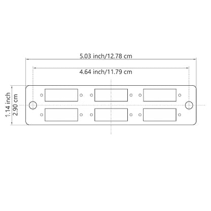 (2-Pack 6 Duplex SC/OM3 Fiber Patch Panel - Image 8