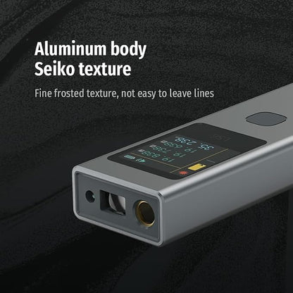 3-in-1 Laser Distance Measurer, Visual Alignment Beam, Pythagorean Theorem - Image 4