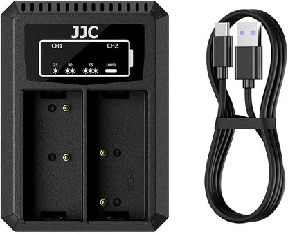 JJC BLH-1 Battery Charger USB Dual Slot by JJC